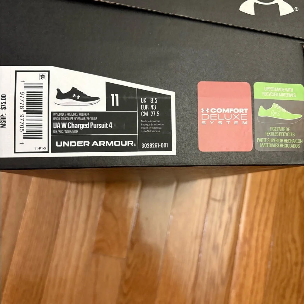 Under Armor Women’s Brand New Size 11 Sneakers - Picture 5 of 8